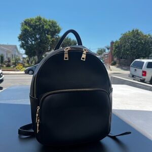 Black backpack